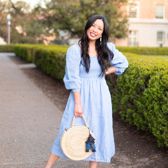 J.Crew Linen daydream dress XS - Picture 3 of 11